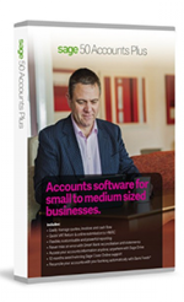 Sage 50 Accounts  Plus V26- Perpetual Licence